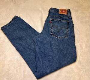 Vintage Levi's 550 Classic Relaxed Fit Tapered Leg Denim Jeans Sz 12 S